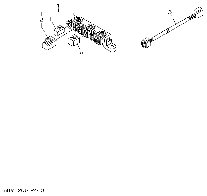 Yamaha F115A, FL115A, FL115AET OPTIONAL PARTS 2 parts diagram